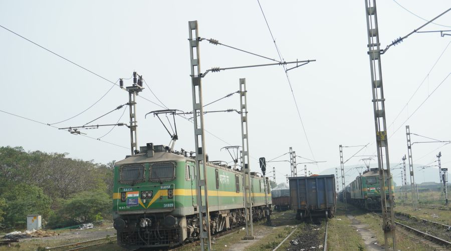 Adani Gangavaram Port Achieves A New Record In Handling Rakes.