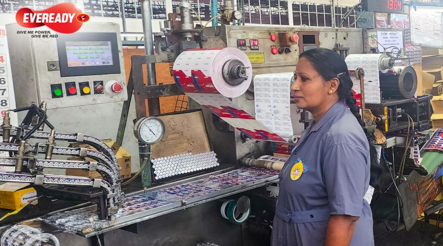 Eveready sets New Benchmark at Maddur Plant with 55% Female 