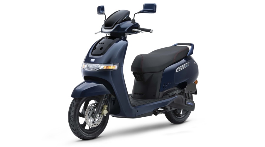 tvs electric scooter km range