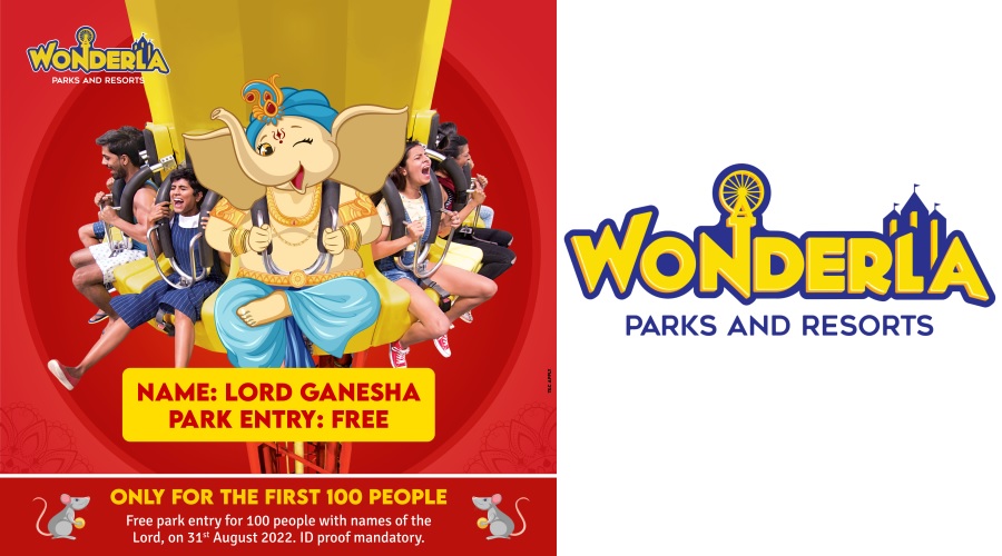 Wonderla announces 100 free tickets on Ganesh Chaturthi | EquityBulls Wonderla announces 100 free tickets on Ganesh Chaturthi | EquityBulls